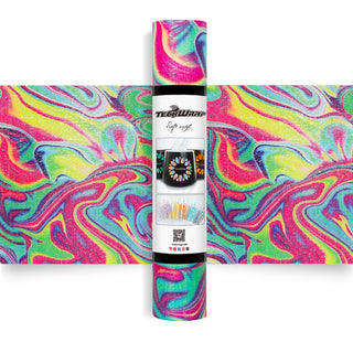 Vinilo Adhesivo Glitter Brush Teckwrap - Toque de Purpurina