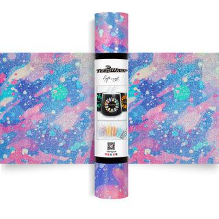 Vinilo Adhesivo Glitter Brush Teckwrap - Toque de Purpurina