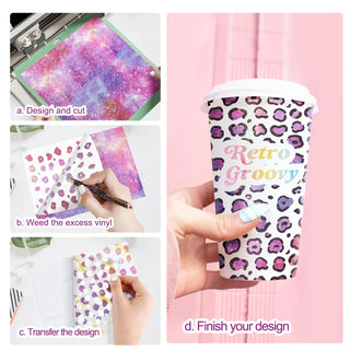 Vinilo Adhesivo Glitter Brush Teckwrap - Toque de Purpurina